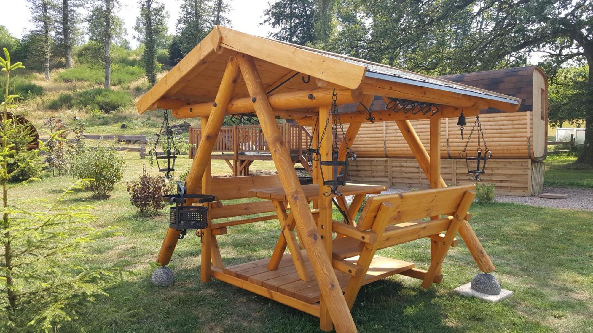 ホテル Ma Roulotte Sous Les Chenes "La Passionnee" Raon-aux-Bois エクステリア 写真